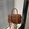 Bolsos Populares de Este Año 2025 Nueva Moda Diseño de Nicho Bolso Cruzado Estilo Coreano Simple Bolso Cuadrado Pequeño de Un Solo Hombro