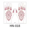 Pegatinas de Tatuaje de Henna Indio Países de Oriente Medio Transfronterizos Fabricantes de Pegatinas de Tatuaje de Henna Venta al por Mayor Impermeables y a Prueba de Sudor