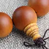 Pulsera de ciprés al por mayor de fábrica 2.0 material envejecido antiguo alto aceite pulsera de madera para hombres y mujeres cuentas de Buda Wen play cuentas de rosario joyería