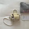 Bolso de Lunares con Lazo para Mujer, Alto Valor Estético, Nuevo Modelo Primavera 2026, Bolso Cruzado, Bolso de Mano Tipo Bowling, Bolso de Concha