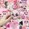 50 Pegatinas de Dibujos Animados de Halloween para Niños para Cuadernos y Papelería, Pegatinas Decorativas de PVC Culturales y Creativas Transfronterizas al por Mayor