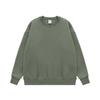 Sudadera con cuello redondo de marca de moda Jie Zhan Men 350g, forrada de forro polar, corte holgado, diseño de arcoíris, nueva sudadera cálida de forro polar para otoño e invierno para hombres y mujeres