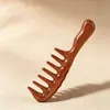 Venta al por mayor de fábrica Peine Masajeador de Meridianos del Cuero Cabelludo de Dientes Anchos y Mango Largo para Mujeres Cabello Largo Cabello Rizado Peine Masajeador de Meridianos del Cuero Cabelludo para el Hogar