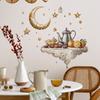 Comercio exterior Luna estrellas fruta dormitorio sala de estar porche armario dormitorio decoración del hogar pegatinas de pared autoadhesivas al por mayor