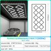 Estación de Trabajo de Belleza Luz de Panal, Voltaje Amplio 110-240V 6500K, Se Puede Empalmar, Productos de Fábrica de Zhongshan, Suministro Directo a Mercados Globales