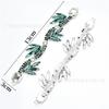 Rhinestones de Cristal de Ojo de Caballo de Colores en Forma de S al por Mayor con Decoraciones para Zapatos DIY, Accesorios para el Cabello, Hebillas de Flor de Diamante de Cristal, Cuellos de Ropa, Cinturones