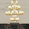Novo Lustre Chinês Luzes para Sala de Estar Estilo Chinês Guangdong Moderno Atmosfera Luxo Quarto Comercial Reclinável Lâmpadas Zhongshan