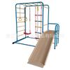 Pequeno Playground para Comunidade Doméstica, Escorregador, Balanço, Escada, Corda de Escalada, Combinação de Barra Horizontal Sem Parede