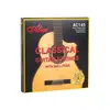 Alice/Alice Folk/Cuerdas para Guitarra Clásica Cuerdas Mixtas de Nylon-Bronce con Diseño de Extremo de Bola para Práctica de Principiantes