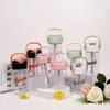 Copo de água de verão moderno para estudantes, copo com canudo estilo ins, copo de chá floral portátil, copo de chá e café de alta aparência para escritório