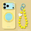 Pulsera Dopamina Color-Blocking Adecuada para Funda de Teléfono Apple 17Promax Iphone15 Simple 16 con Soporte 14 para Mujeres