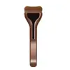 Pincel de base pequeno em formato de almofada transfronteiriço, pincel de máscara de cabeça plana, conjunto de pincéis de maquiagem portátil, ferramentas de beleza