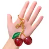 Llavero Popular de Cereza Transfronterizo Colgante de Cereza Multicolor Colgante de Moda para Bolso Venta Directa de Fábrica Suministro de Primera Mano