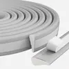 Sellos para Puertas y Ventanas en Forma de Cuña Transfronterizos, Sellos para Ventanas Corredizas, Sellos para Marcos de Puertas, Tiras de Calafateo Adhesivas para Aislamiento Acústico, Cortavientos