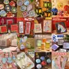 Año del Caballo Canción de Año Nuevo Campana de Viento de Brocado Imán para Refrigerador Patrimonio Cultural Inmaterial Kit de Materiales Hechos a Mano DIY Construcción de Equipo de Comunidad Padre-Hijo Actividades del Festival de Primavera