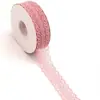 Cinta de Encaje Hueco de 3 cm y 25 Yardas para Ramilletes de Flores Transfronterizos, Empaque de Flores y Repostería, Decoración de Moño DIY Hecho a Mano Caja de Regalo