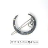 Clip para Flequillo Clip Lateral Estilo Coreano Simple Hebilla de Rana Pasador para el Cabello de Mujer Corea del Sur Lazo Clip Superior Semirrecogido Tocado Clip Pasador
