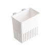 Caja de Almacenamiento Escurridora Colgable Mini Cesta Colgante Cesta para Palillos Estante de Almacenamiento para Vajilla Estante para Copas Invertidas para Botellas Cuchillos y Tenedores de Cocina