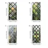 Bestseller internacional: diversas cortinas estampadas para decoração de quarto e casa, adesivos de vidro fosco eletrostático de vidro vintage