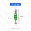 Conector Tres en Uno para Muebles, Especial para 12 Tableros, Hebilla de Bloqueo Alta de 9.5, Rueda Excéntrica, Varilla de Instalación Rápida para Armario