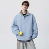 Chaqueta de hombre de moda transfronteriza para primavera y otoño, diseño casual de retazos, cortavientos, duradera, cómoda, deportiva, cuello alto, corte holgado