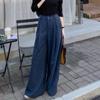 Conjunto de Colete e Calça Shanli Dadi Sense Feminino Outono Inicial Novo Estilo Coreano Elegante para o Trabalho Calça Wide Leg Conjunto de Duas Peças