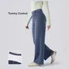 Jeans Casuais de Cintura Alta para Mulheres, Calças Largas de Perna Larga, Atacado Plus Size Europeu e Americano, Transfronteiriço Aliexpress Tiktok