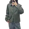 Chaqueta de mezclilla retro lavada y desgastada nueva para hombre y mujer, estilo holgado y casual, 488726