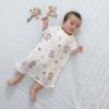 Camisola de Bebê, Pijama Infantil de Uma Peça, Camisola de Verão de Gaze Fina para Meninos e Meninas, Camisola de Desenho Animado de Algodão Puro Classe A