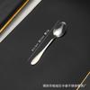 Amazon Transfronterizo 1012 Cuchillo de Acero Inoxidable y Tenedor Cuchara Vajilla Comida Occidental Hotel Cuchillo para Bistec y Tenedor Cuchara Cuchara para Café Cuchara para Helado