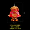 Lingote de Oro Jucai Esfera de Oro Rojo Bolsa del Tesoro Bolsa de la Suerte Bolsa de Dinero Lámpara de Vela Dios de la Riqueza Deseando Lámpara de Vela de Loto