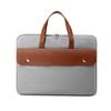 Bolsa de arquivo Pasta portátil Bolsa de negócios masculina Bolsa de computador de escritório de advogado Bolsa horizontal de grande capacidade para homens