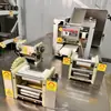 Máquina Envolvedora de Dumplings Personalizada para Comedores, Totalmente Automática, Imitando el Estirado Manual de la Masa, Máquina Envolvedora de Dumplings de Acero Inoxidable para Alimentos Cocidos