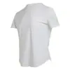 Top Esportivo Casual de Manga Curta para Verão Feminino, Gola Redonda, Soltinho, Secagem Rápida, Roupas para Corrida ao Ar Livre, Treinamento, Yoga, Camiseta