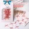 Accesorios para Uñas Lazo Organza Flash Fino Accesorios para Uñas Encaje Hueco Cinta Accesorios para Usar en Uñas
