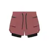Pantalones Cortos de Running para Hombre Crazy Muscle Deportivos Casuales Ropa de Trabajo Tejidos de Doble Capa Dos en Uno Estilo Americano Transfronterizos para Hombre