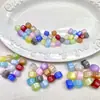 Nuevas Cuentas Irregulares Ojo de Gato Galaxia que Cambian de Color de Resina para DIY Collar de Verano Cadena de Teléfono Accesorios de Joyería con Cuentas