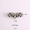 1 accesorios de joyería diy hechos a mano transfronterizos plata antigua cuenta tee panjia pulsera collar colgante hebilla de conexión venta al por mayor