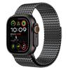 Adecuado para Apple Watch Correa de Malla Milanesa Banda Magnética de Acero Correa Domino Ultra3