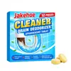 JAKEHOE Pastillas Efervescentes para Limpieza de Tuberías Desodorante para Alcantarillas Eliminación de Manchas Hogar Inodoro Cocina Baño Drenaje de Piso