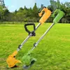 Cortacésped Plegable de Batería de Litio para Comercio Exterior, Desbrozadora Doméstica, Podadora Eléctrica de Césped de Mano, Podadora de Jardín, Cortacésped