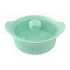 Cesta de Fermentación de Silicona con Tapa para Uso Doméstico, Horneado en Horno, Freidora de Aire, Resistente a Altas Temperaturas, Gran Capacidad, Recipiente para Fermentación de Pan