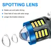Suministro Exclusivo Transfronterizo de Nuevos Faros LED para Motocicleta H4 Ba20D P15D Foco Doble Color Blanco y Amarillo Lente Faros Delanteros