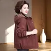 Casaco de Primavera para Mulheres acima de 50 anos, Novo Estilo 2026, Moda para Mulheres de Meia-Idade e Idosas, Corta-vento Casual, Jaqueta Estilosa