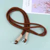 Bolsa para Celular com Cordão Longo Transversal Curta Portátil Multiuso Presilha Traseira Cordão Pingente de Boneco de Pelúcia