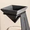 Acessórios de Chá com Filtro Não Poroso Coador de Chá Filtro de Separação de Folhas de Chá Xícara de Equidade Integrada Ferramenta para Preparar Chá Kung Fu em Casa