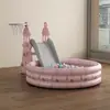 [Escada para Bebê com Escorregador para Uso Familiar Interno e Externo, Balanço para Crianças, Piscina de Bolinhas para Bebê, Bolas Oceânicas]