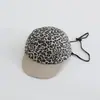Gorras Planas de Hip-Hop para Niños al por Mayor para Primavera y Verano, Sombreros de Sol Modernos con Estampado de Leopardo para Bebés, Nuevos Sombreros para Senderismo al Aire Libre