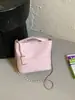 Bolso Tote Nuevo de Verano 2026 para Mujer, Bolso con Patrón Tejido, Diseño de Nicho, Bolso Cubo de Hombro Cruzado de Color Sólido a la Moda