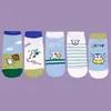 Calcetines Nuevos de Verano para Perro Calcetines de Barco para Cachorro Algodón Peinado Lindos Calcetines de Dibujos Animados Anime Calcetines Casuales para Hombres y Mujeres